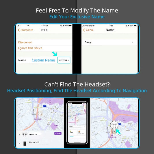 Airs Pro auriculares inalámbricos Bluetooth auriculares TWS con ventana emergente Siri Control táctil de posicionamiento impermeable para Ios