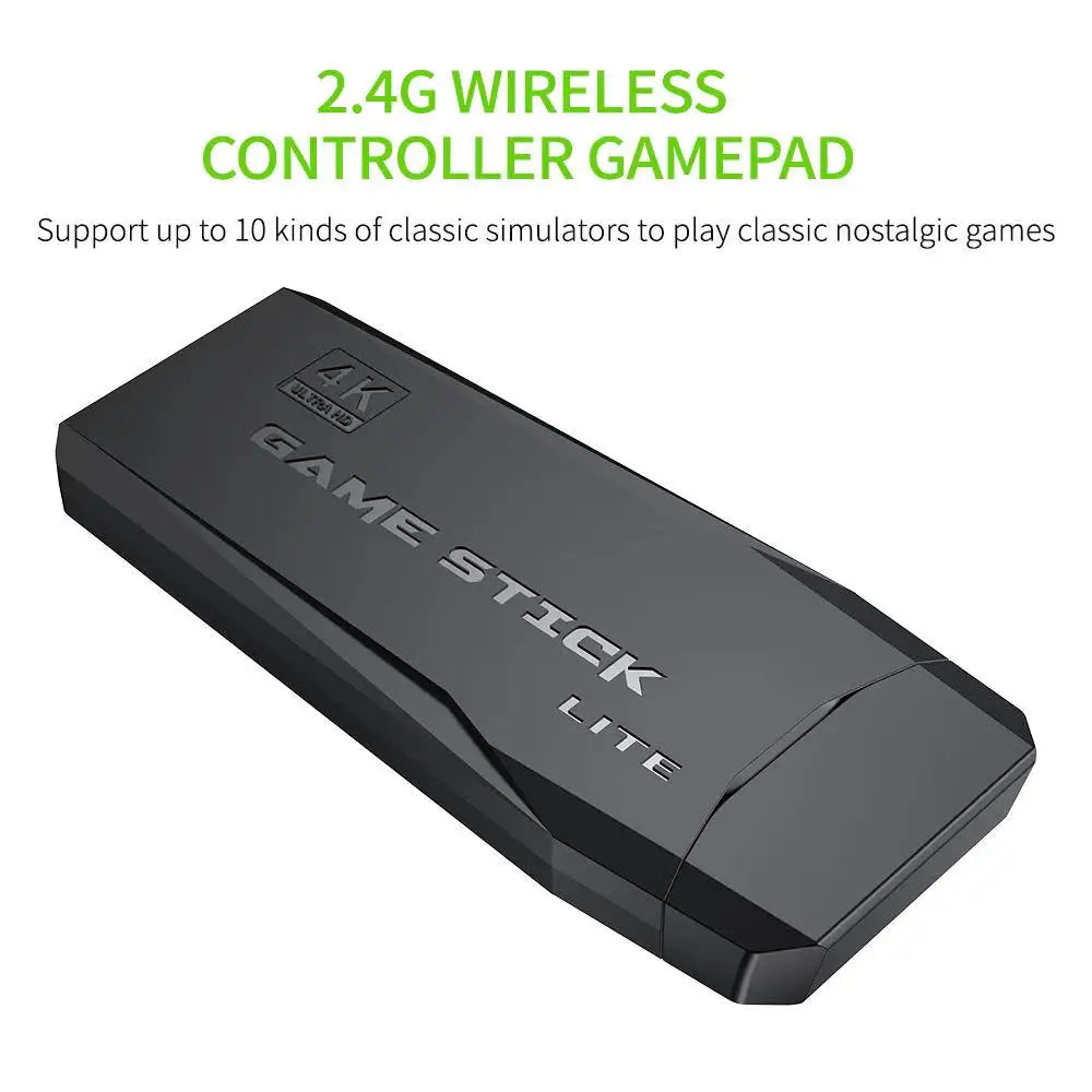 Consola de videojuegos Sticks M8, mando inalámbrico Dual de 2,4G, 4K, 10000 juegos, 64GB, juego Retro para Dropshiopping, regalo de Navidad
