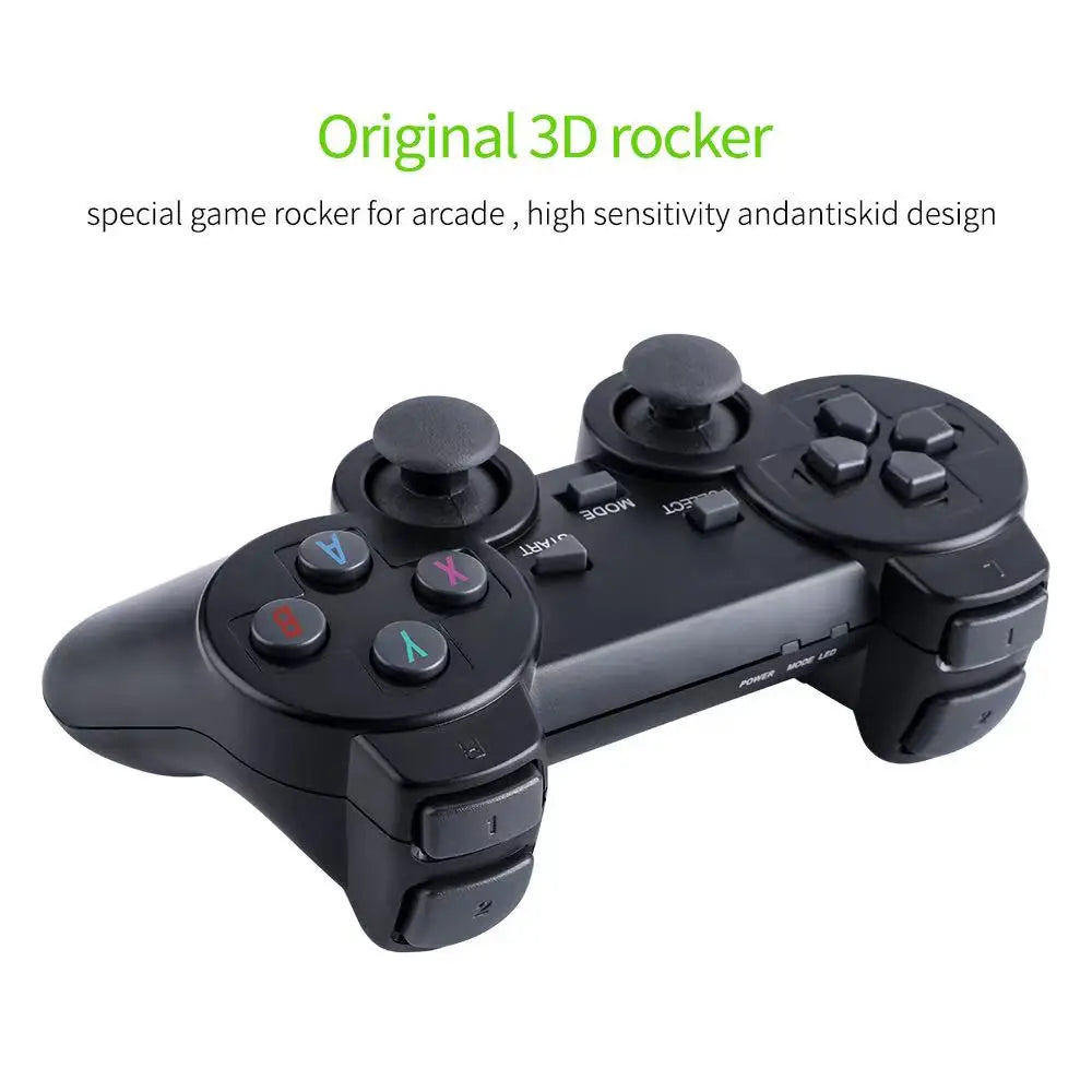 Consola de videojuegos Sticks M8, mando inalámbrico Dual de 2,4G, 4K, 10000 juegos, 64GB, juego Retro para Dropshiopping, regalo de Navidad