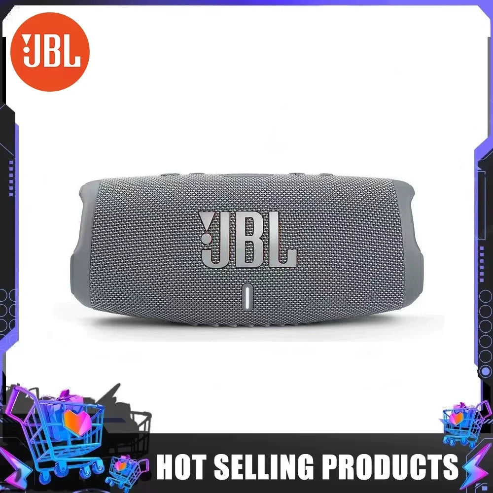 Altavoz Bluetooth JBL CHARGE5 IPX7 resistente al agua 20H batería PartyBoost Bass Powerbank portátil para acampar al aire libre viaje a casa