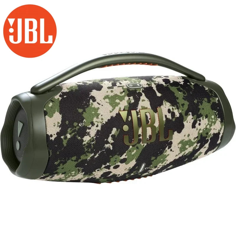 JBL Boombox3 180W altavoz portátil inalámbrico IP67 a prueba de polvo 24H batería PartyBoost Bass mango de Metal resistente para viajes al aire libre