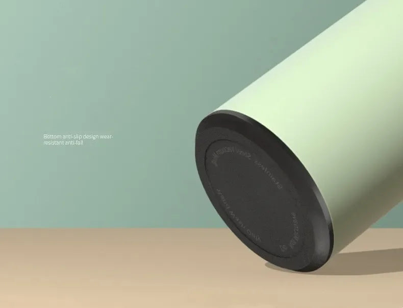 Taza Termo con pantalla de temperatura de 500ML, botella Termo dividida de acero inoxidable, taza aislada al vacío para exteriores, regalo del Día del Padre