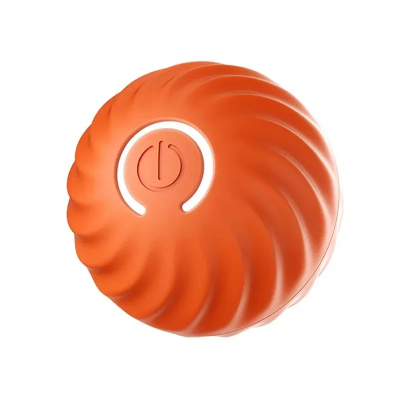 Pelota de juguete para perros, pelota rodante que rebota en movimiento automático, USB, cachorro inteligente, pelota interactiva de juguete para masticar para perros