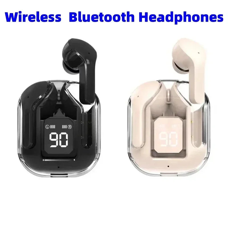Xt16 Auriculares inalámbricos Bluetooth 5,3 Tws Auriculares deportivos intrauditivos con micrófono Pantalla digital LED para llamadas Juegos Música