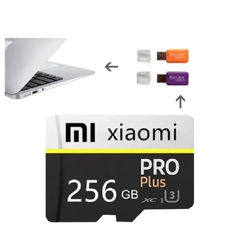 Tarjeta de memoria SD Xiaomi 2TB 1TB Clase 10 tarjeta Micro TF de alta velocidad 1TB 512GB para Nintendo Switch PC tarjeta SD de teléfono inteligente 128GB 256GB