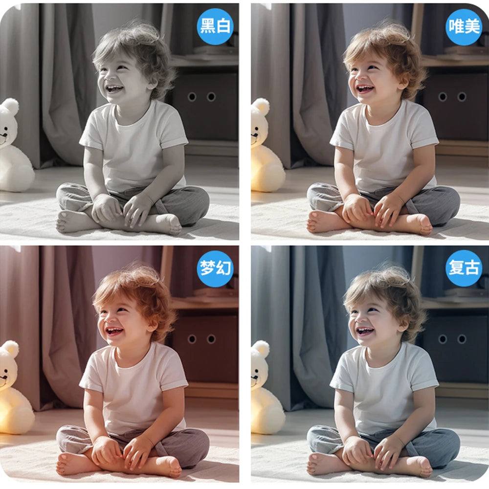 Cámara Digital para niños, juguetes para niñas y niños, pantalla HD de 1080P, grabación de vídeo, reproducción de música, juegos, cámara para niños de 2 pulgadas, regalo