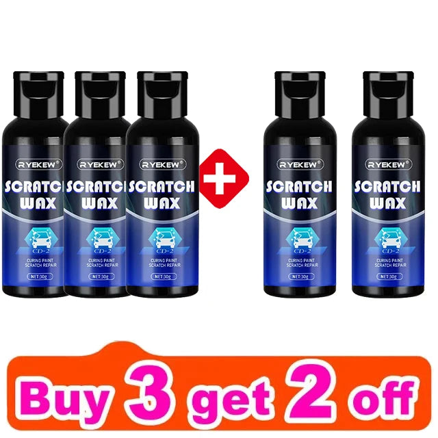 Pasta removedora de arañazos para coche, cera para reparación de pintura de automóviles, reparación de arañazos para automóviles, limpieza y embellecimiento de superficies de automóviles