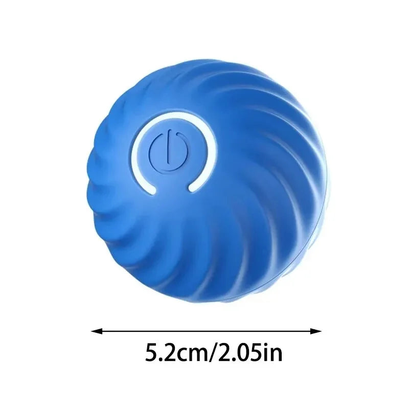 Pelota de juguete inteligente para perros, juguete interactivo electrónico para mascotas, pelota móvil USB, rebote automático para cachorros, regalo de cumpleaños, productos para gatos.