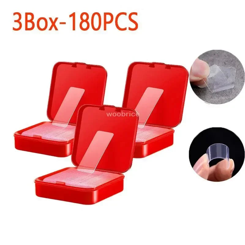 Cinta adhesiva de doble cara Nano reutilizable pegatinas de pared transparentes súper fuertes impermeable pegatina de montaje en pared ampliamente utilizada