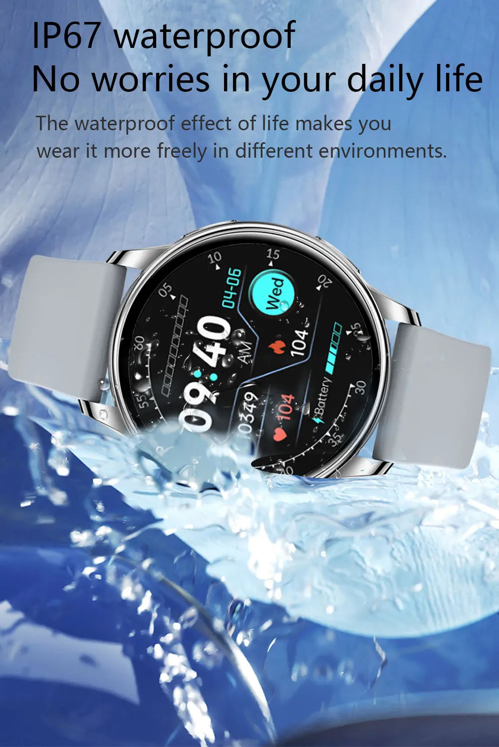 MEVADEN-reloj inteligente para hombre y mujer, pulsera con llamadas, Bluetooth, Dial personalizado, deportivo, rastreador de Fitness, frecuencia cardíaca, para Android e IOS, Y22