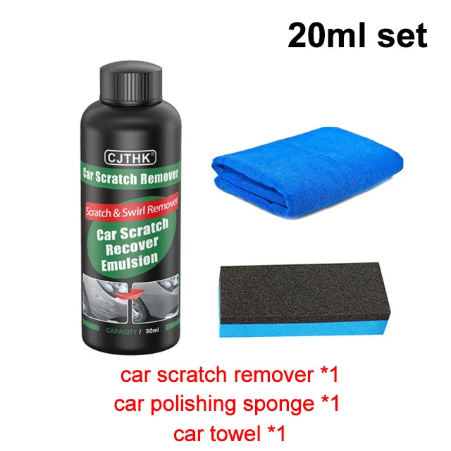 Removedor de arañazos de coche, herramientas de cuidado de pintura, removedor de remolino automático, reparación de arañazos, pulido, compuesto de molienda de carrocería, cera antiarañazos