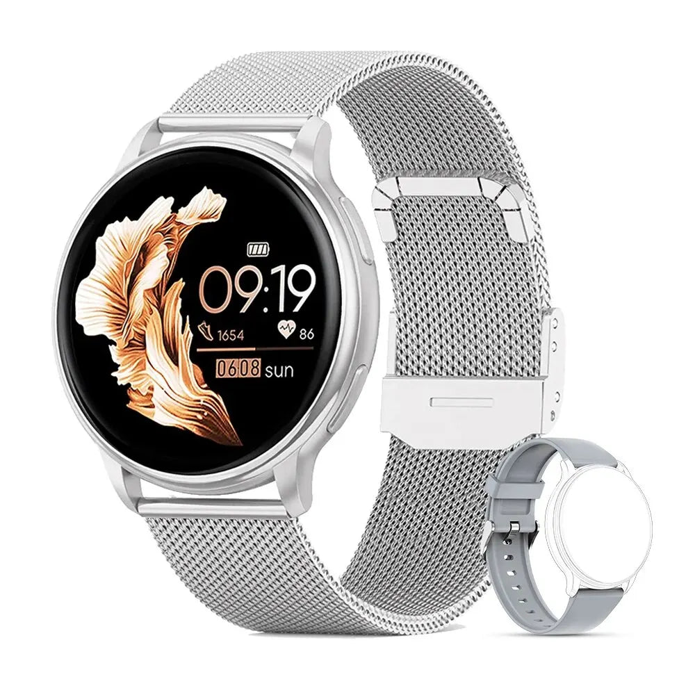 MEVADEN-reloj inteligente para hombre y mujer, pulsera con llamadas, Bluetooth, Dial personalizado, deportivo, rastreador de Fitness, frecuencia cardíaca, para Android e IOS, Y22