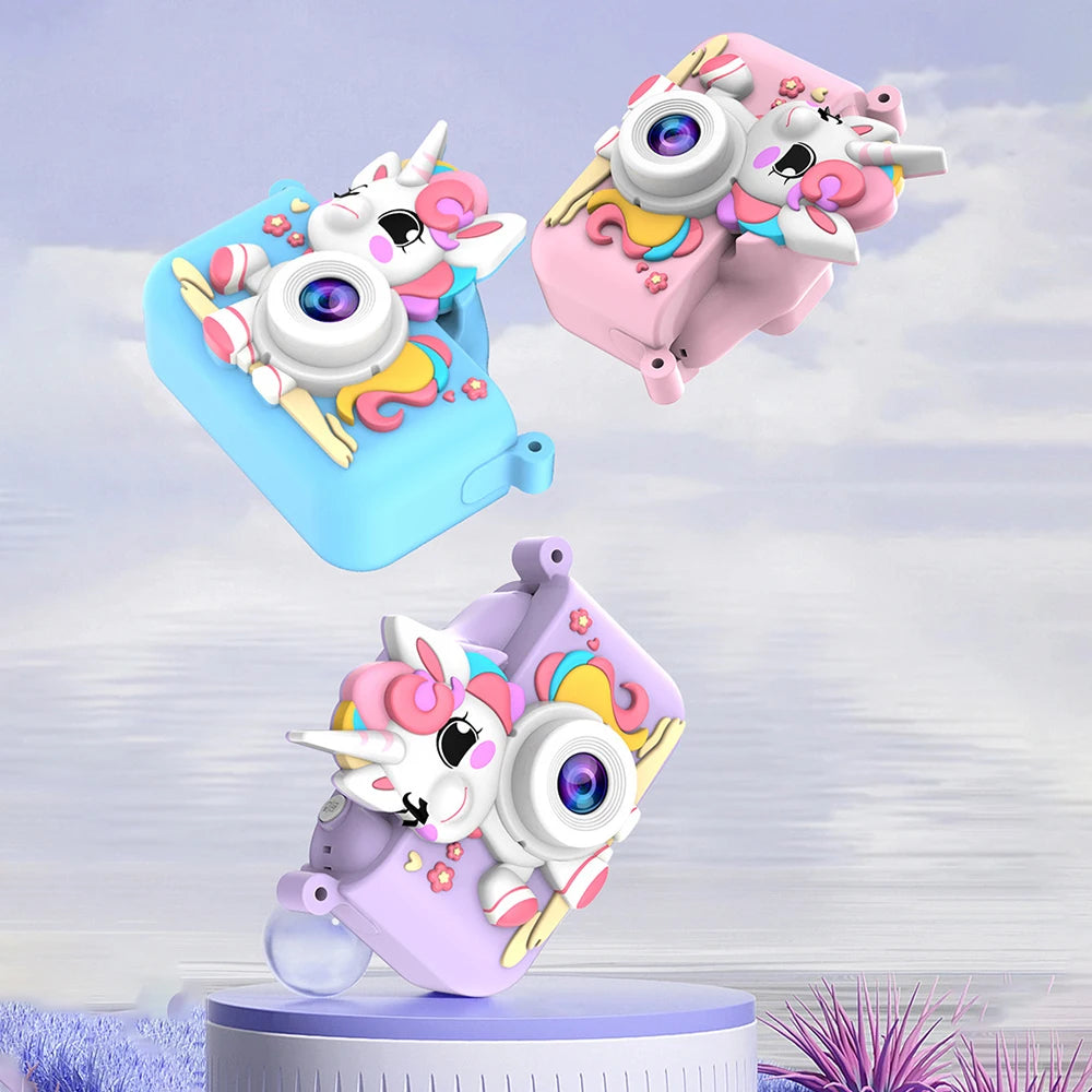 Cámara Digital para niños, juguetes para niñas y niños, pantalla HD de 1080P, grabación de vídeo, reproducción de música, juegos, cámara para niños de 2 pulgadas, regalo