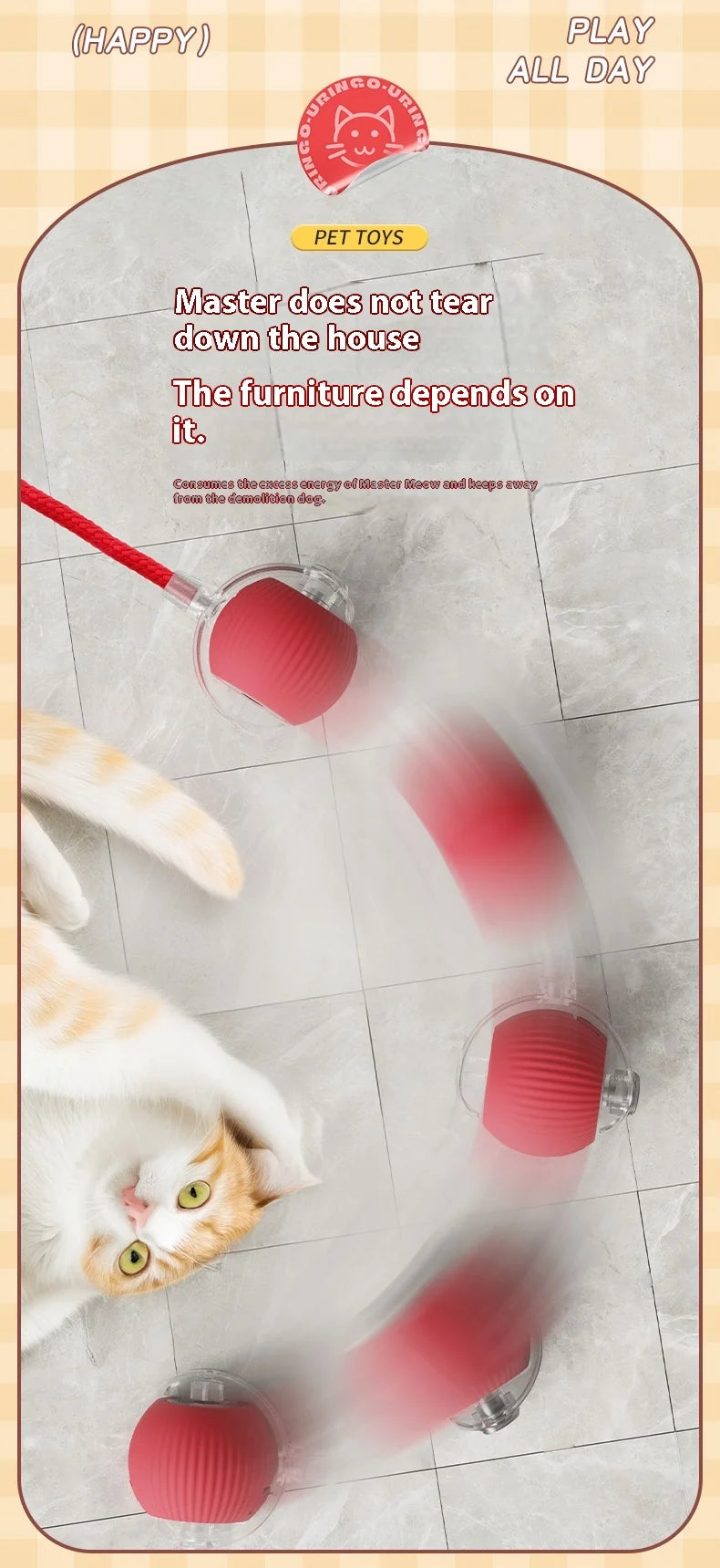 Nuevos juguetes eléctricos de pelota para gatos, bola rodante automática con rompecabezas, juguetes para gatos y pájaros, Sensor inteligente interactivo para mascotas, juguetes recargables para gatos