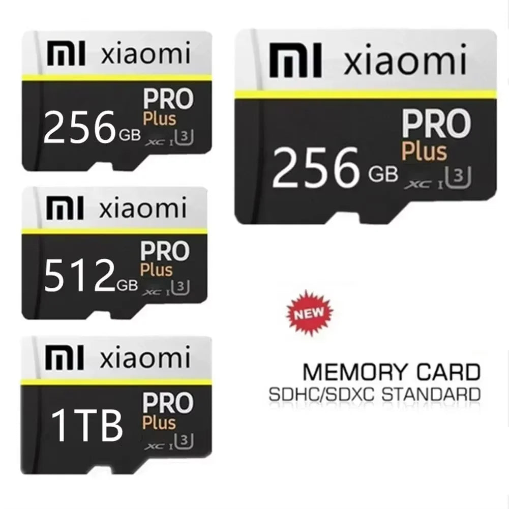 Tarjeta de memoria SD Xiaomi 2TB 1TB Clase 10 tarjeta Micro TF de alta velocidad 1TB 512GB para Nintendo Switch PC tarjeta SD de teléfono inteligente 128GB 256GB