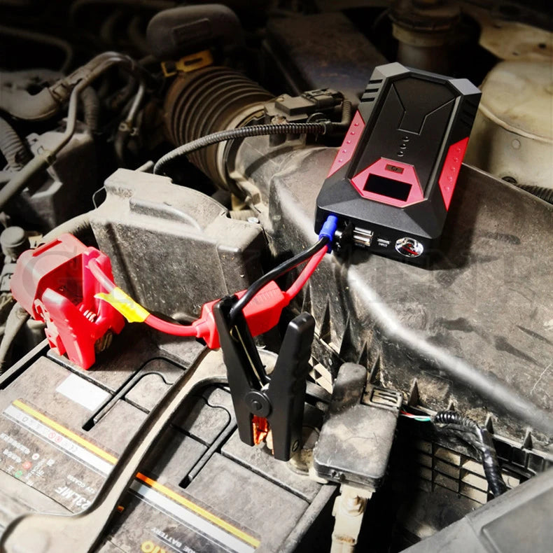 GKFLY 800A 1200A 2000A arrancador de batería de coche banco de energía grande refuerzo de batería de coche 12V dispositivo de arranque de coche para gasolina 6.0L diésel 4.0L