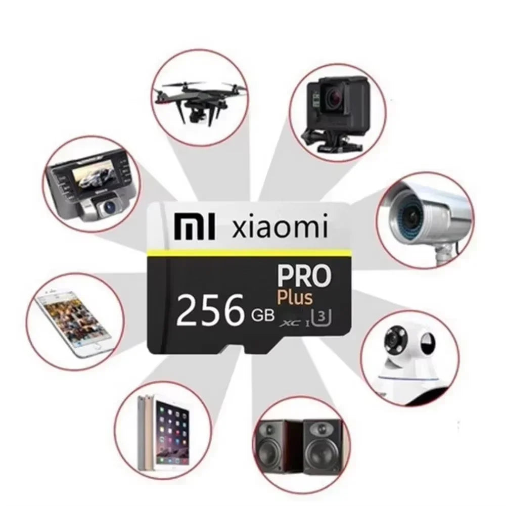 Tarjeta de memoria SD Xiaomi 2TB 1TB Clase 10 tarjeta Micro TF de alta velocidad 1TB 512GB para Nintendo Switch PC tarjeta SD de teléfono inteligente 128GB 256GB