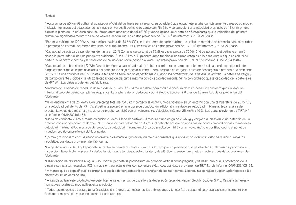 Oficial | Xiaomi Electric Scooter 5 Pro, Amortiguadores dobles delantero y trasero, Duración de la batería prolongada, Luz delantera automática