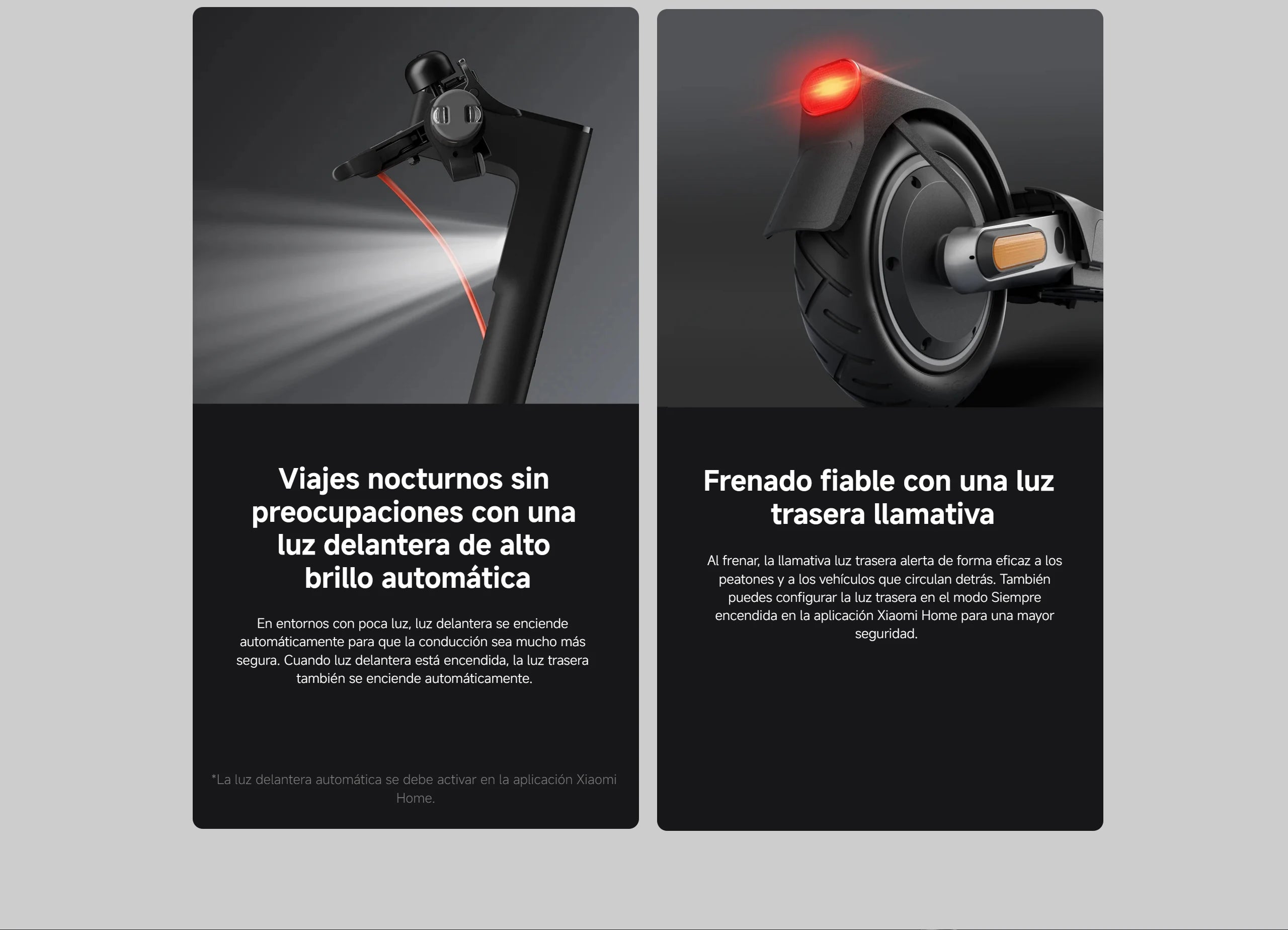 Oficial | Xiaomi Electric Scooter 5 Pro, Amortiguadores dobles delantero y trasero, Duración de la batería prolongada, Luz delantera automática