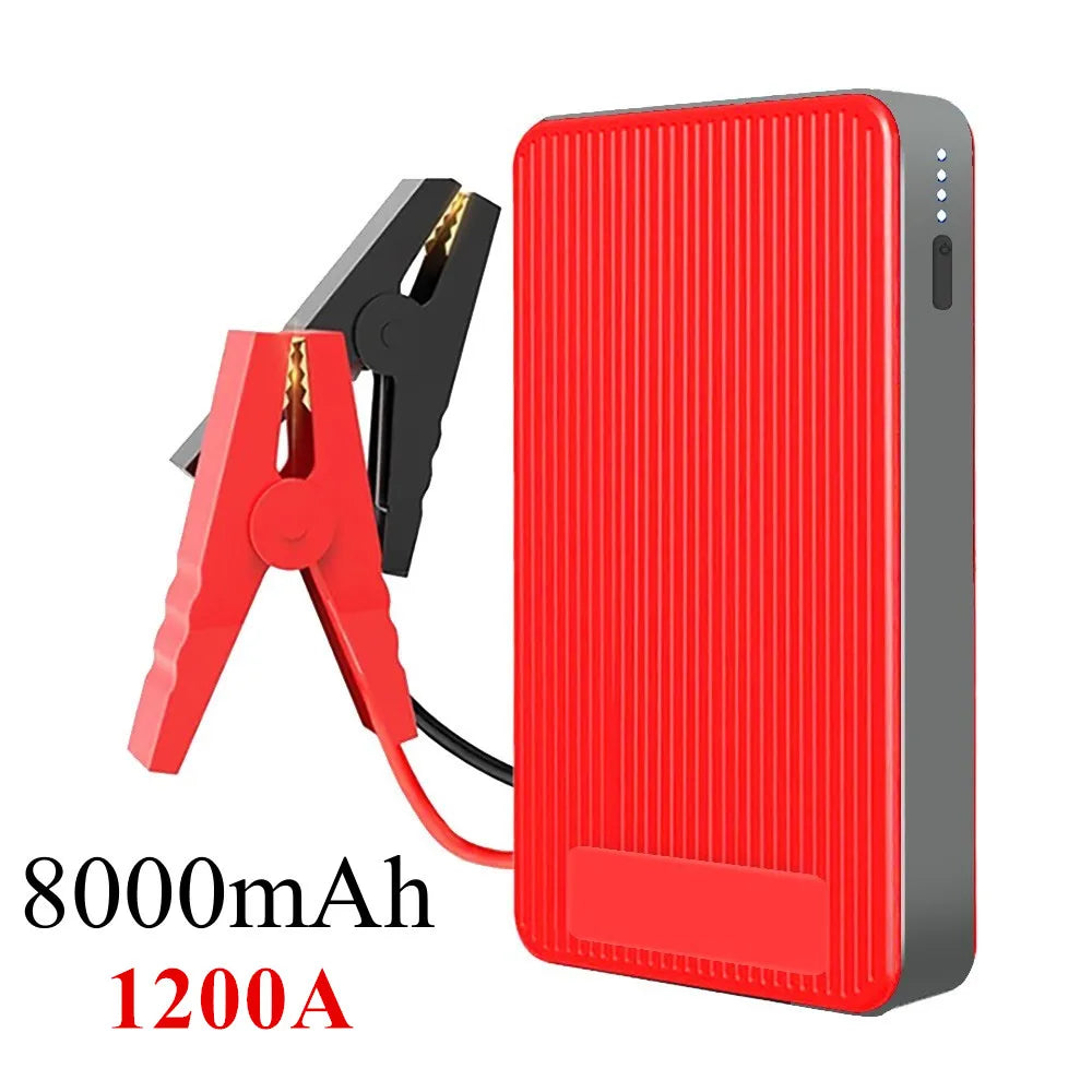 GKFLY 800A 1200A 2000A arrancador de batería de coche banco de energía grande refuerzo de batería de coche 12V dispositivo de arranque de coche para gasolina 6.0L diésel 4.0L