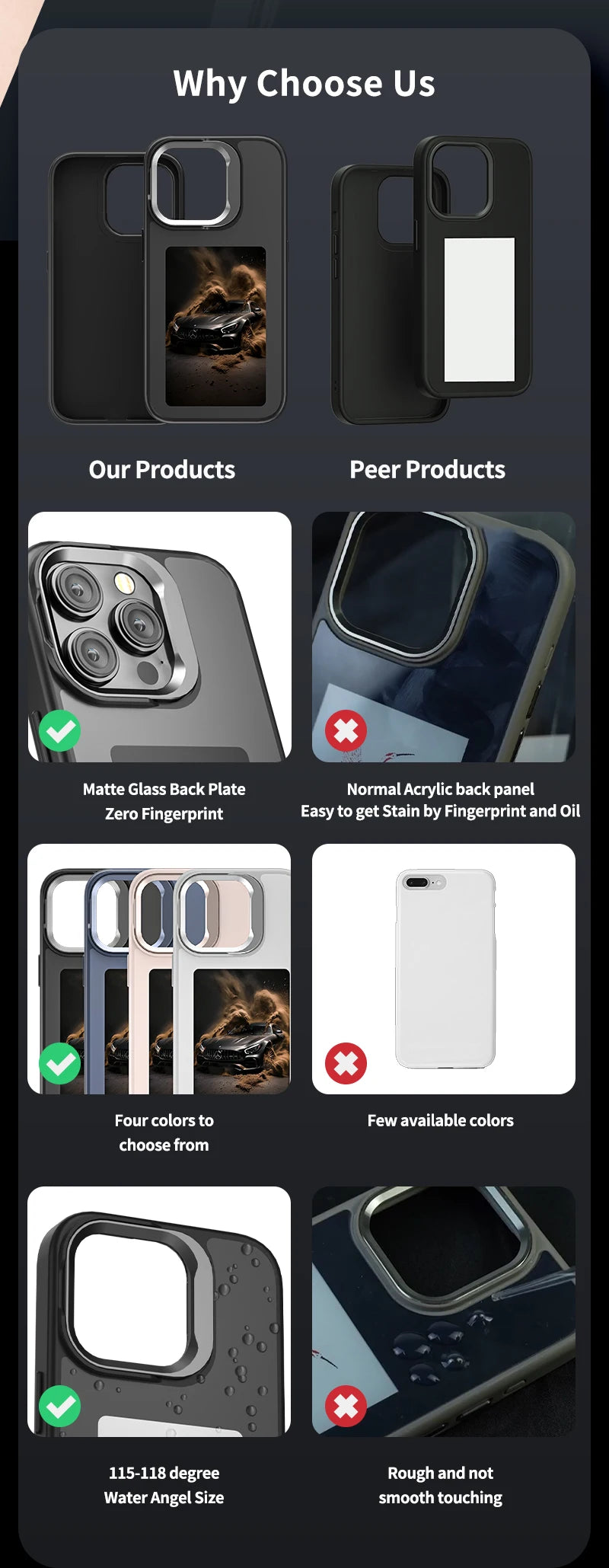 Nueva Funda Digital con pantalla de E ink de 4,0 pulgadas para iPhone 16 16e 15 14 13pro max NFC foto personalizada Funda trasera móvil con soporte