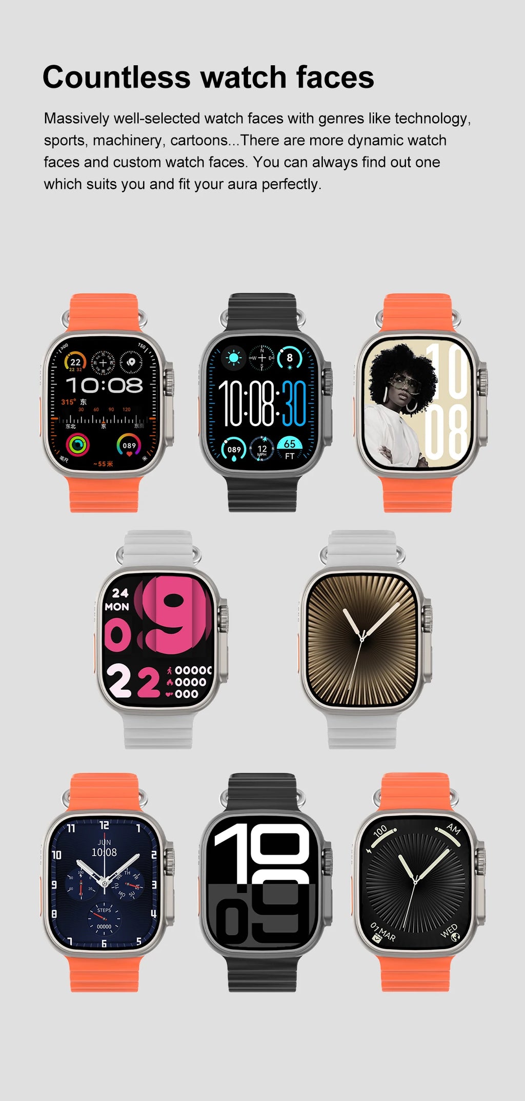 DT Ultra 3 Smartwatch pantalla Amoled 4GB reproductor MP3 MP4 Bluetooth red compartido aplicación tienda ChatGPT reloj inteligente AI hombre Sportwatch