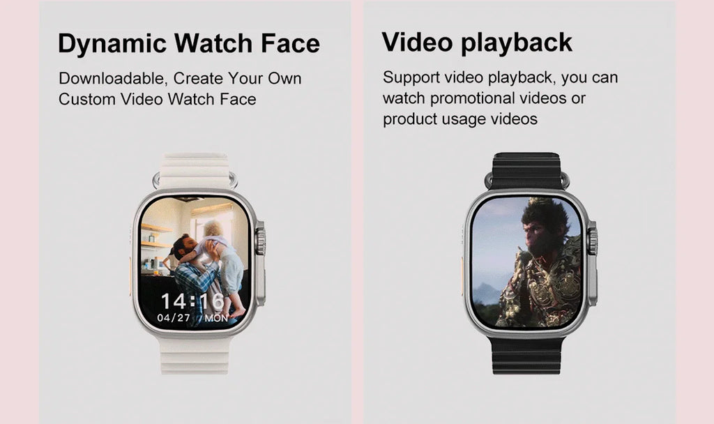 DT Ultra 3 Smartwatch pantalla Amoled 4GB reproductor MP3 MP4 Bluetooth red compartido aplicación tienda ChatGPT reloj inteligente AI hombre Sportwatch