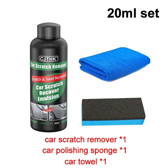 Removedor de arañazos de coche, herramientas de cuidado de pintura, removedor de remolino automático, reparación de arañazos, pulido, compuesto de molienda de carrocería, cera antiarañazos