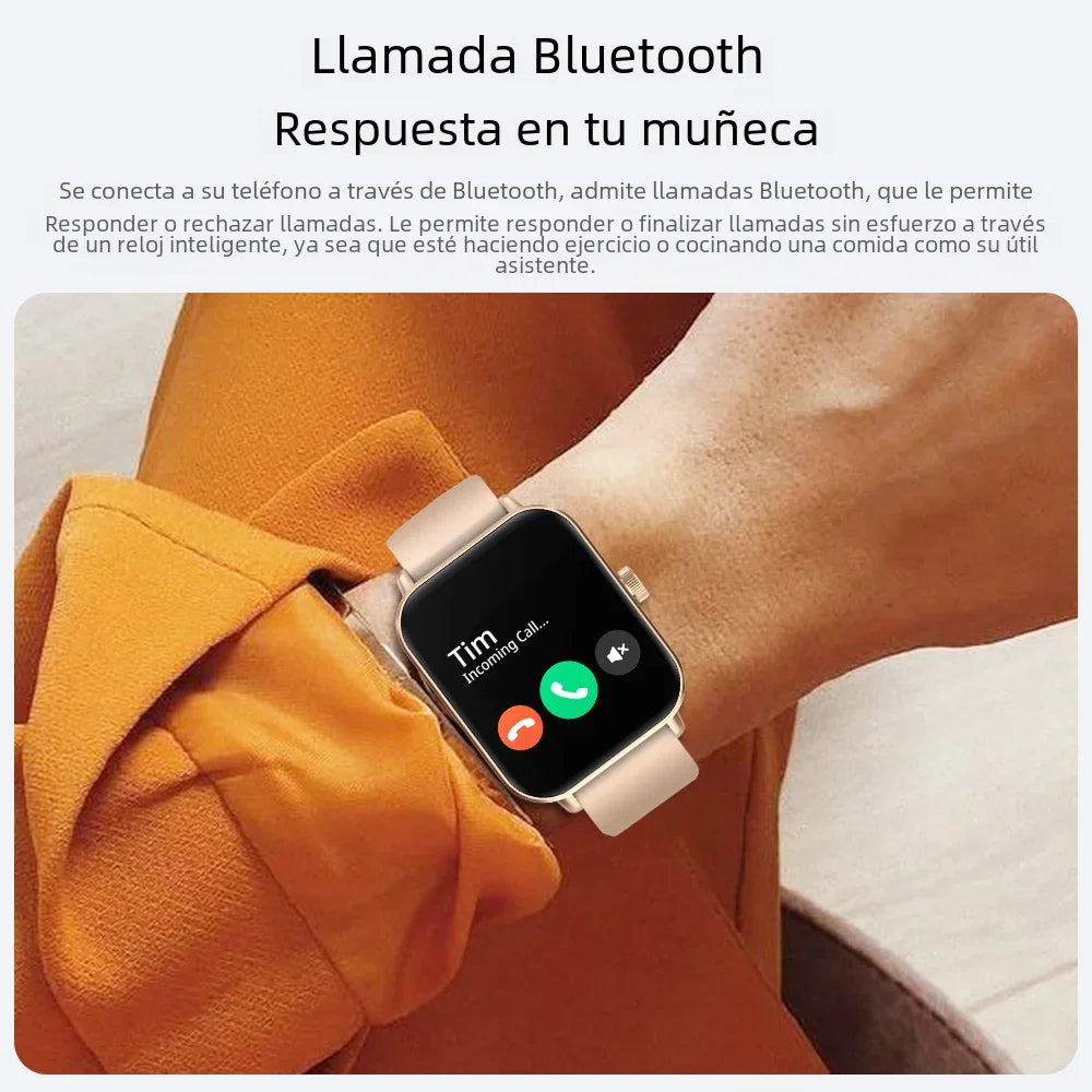 Reloj inteligente COLMI P81 con llamadas de voz, pantalla Ultra de 1,9 pulgadas, Monitor de salud 24H, más de 100 modos deportivos, reloj inteligente Bluetooth para hombres y mujeres