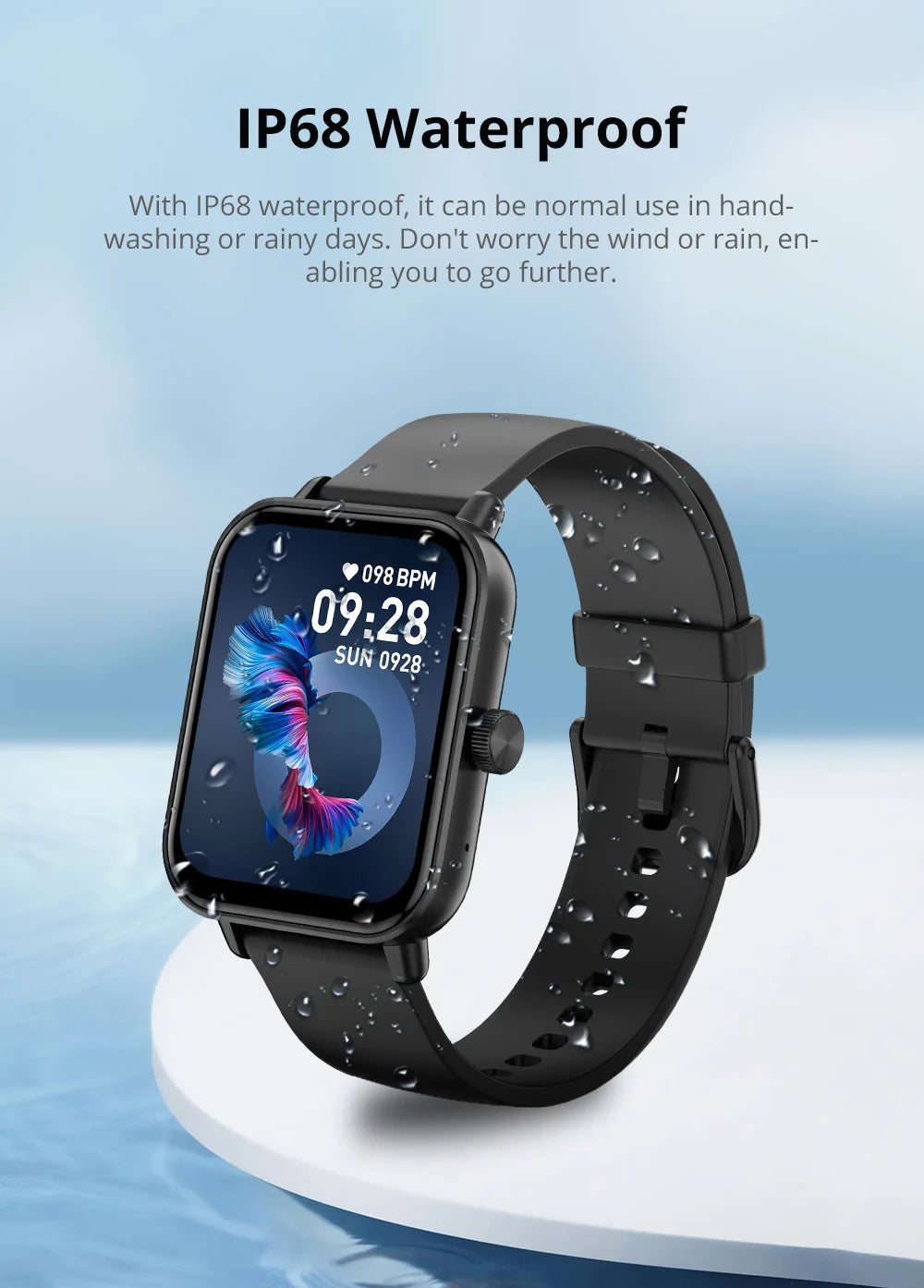 Reloj inteligente COLMI P81 con llamadas de voz, pantalla Ultra de 1,9 pulgadas, Monitor de salud 24H, más de 100 modos deportivos, reloj inteligente Bluetooth para hombres y mujeres