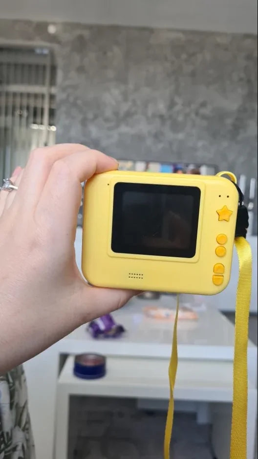 Cámara Digital para niños fotografía impresión instantánea foto 1080P HD grabadora de vídeo Mini impresora térmica regalos educativos de cumpleaños