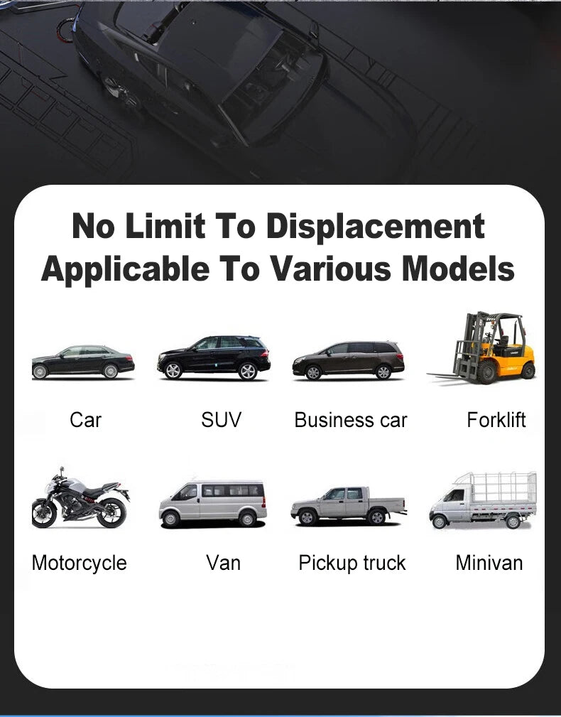 Arrancador de batería portátil para coche, dispositivo de arranque de 12V para gasolina, 4.0L, diésel, 2.0L, 1200A