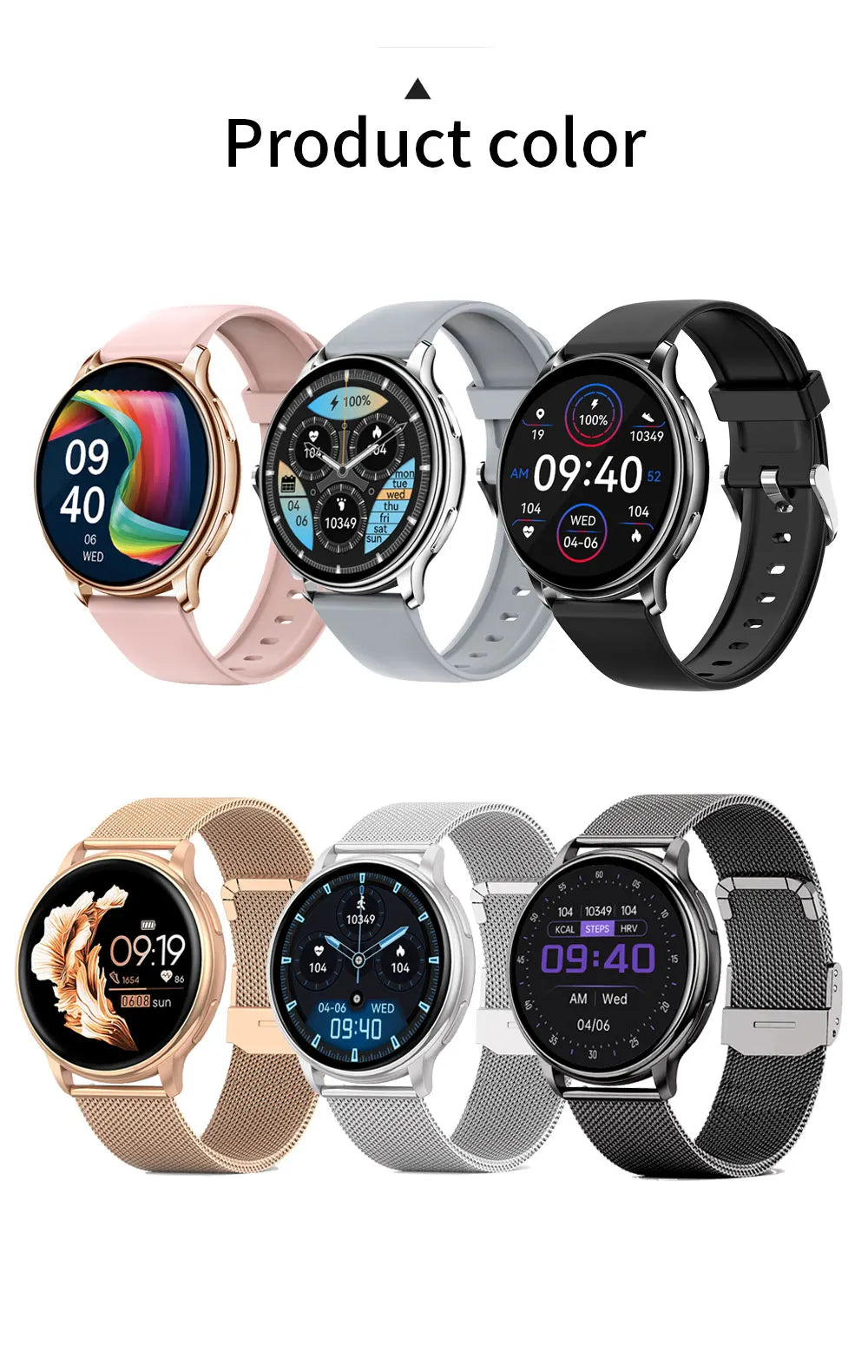 MEVADEN-reloj inteligente para hombre y mujer, pulsera con llamadas, Bluetooth, Dial personalizado, deportivo, rastreador de Fitness, frecuencia cardíaca, para Android e IOS, Y22