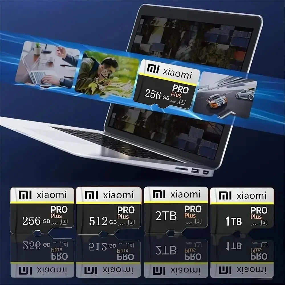 Tarjeta de memoria SD Xiaomi 2TB 1TB Clase 10 tarjeta Micro TF de alta velocidad 1TB 512GB para Nintendo Switch PC tarjeta SD de teléfono inteligente 128GB 256GB