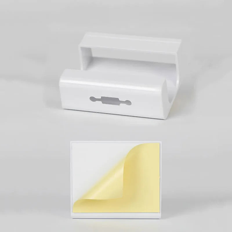 Organizador multifuncional montado en la pared para mandos a distancia y teléfonos móviles