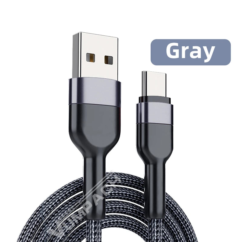 Fast usb c 5A type c cable Fast Charging Data Cord Charger usb cable c For Samsung s21 s20 A51 xiaomi mi 10 redmi note 9s 8t