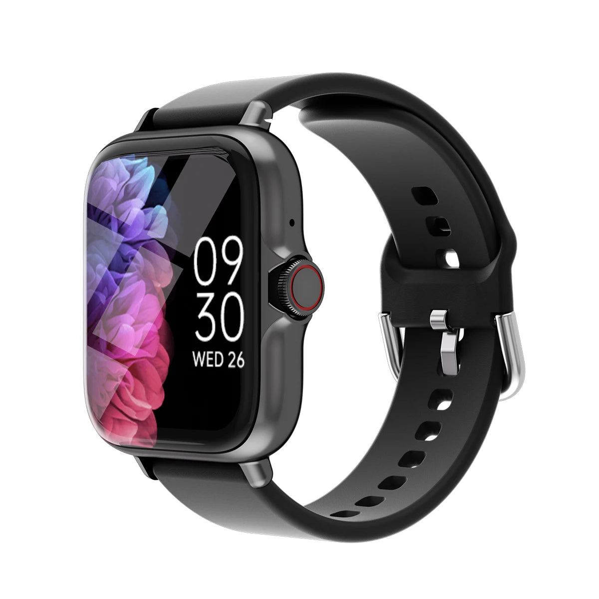 Reloj inteligente resistente al agua de 1,83 pulgadas con mensaje, respuesta a llamadas, monitoreo del sueño, podómetro deportivo, alertas de información para iPhone y Android