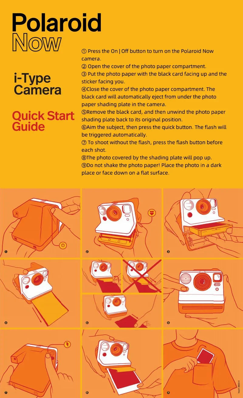 Polaroid Now + cámara controlada por aplicación, película instantánea Tipo I de segunda generación, Bluetooth conectado