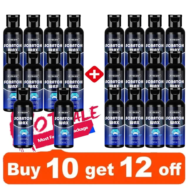 Pasta removedora de arañazos para coche, cera para reparación de pintura de automóviles, reparación de arañazos para automóviles, limpieza y embellecimiento de superficies de automóviles