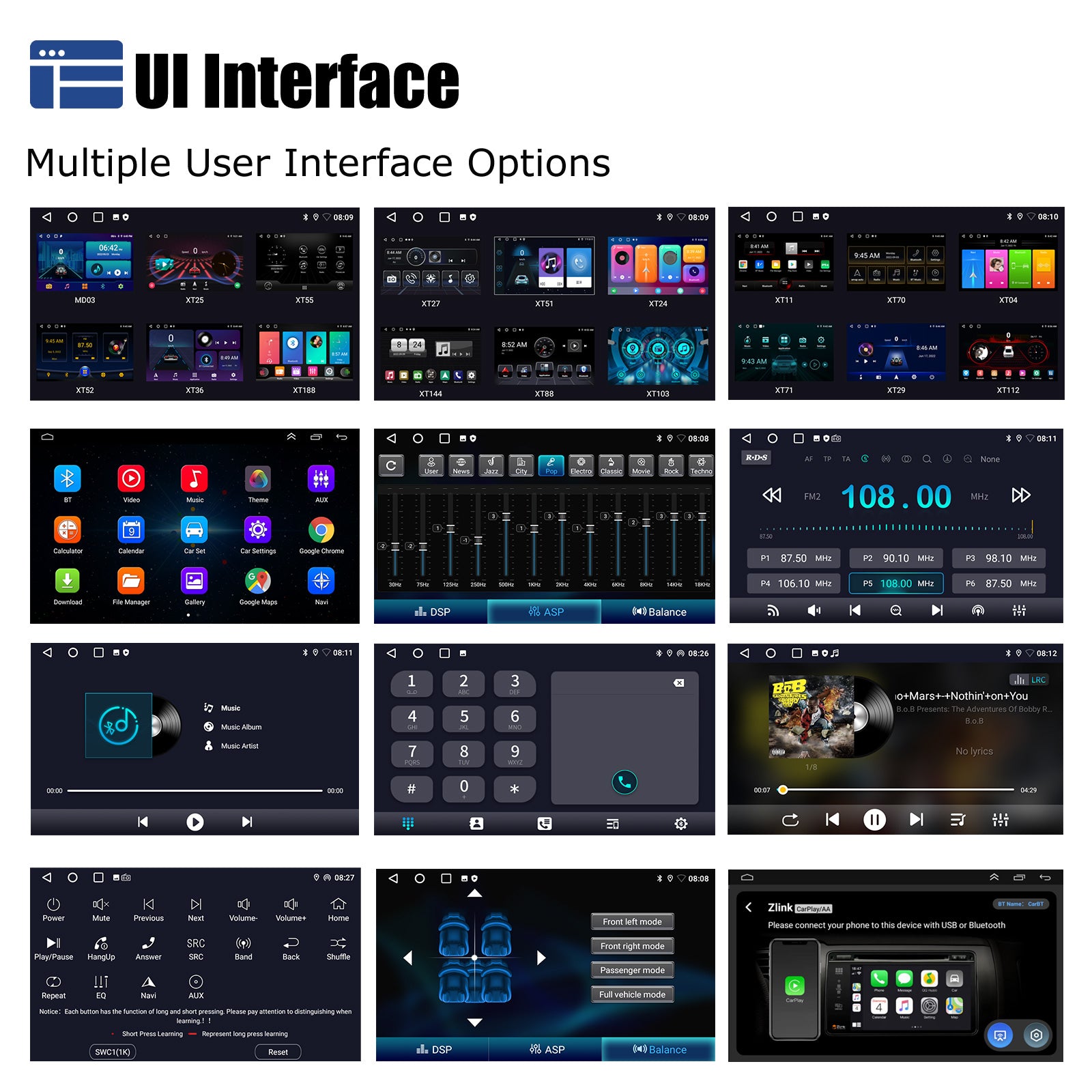 ESSGOO 9" Android 14 4G+64G Wireless Carplay Estéreo para Coche GPS NAVI WIFI RDS FM BT para VW Golf 5 6 Passat B6 B7 Polo 6R Touran Tiguan Caddy EOS Jetta T5 Seat Skoda