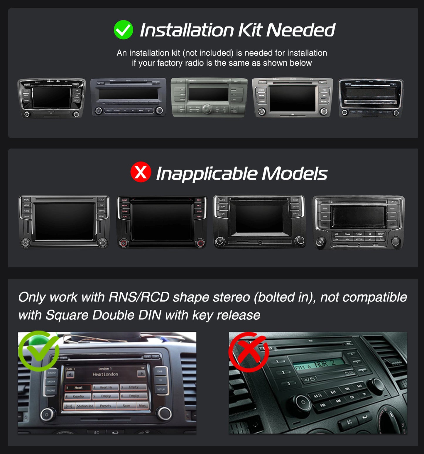 ESSGOO 9" Android 14 4G+64G Wireless Carplay Estéreo para Coche GPS NAVI WIFI RDS FM BT para VW Golf 5 6 Passat B6 B7 Polo 6R Touran Tiguan Caddy EOS Jetta T5 Seat Skoda