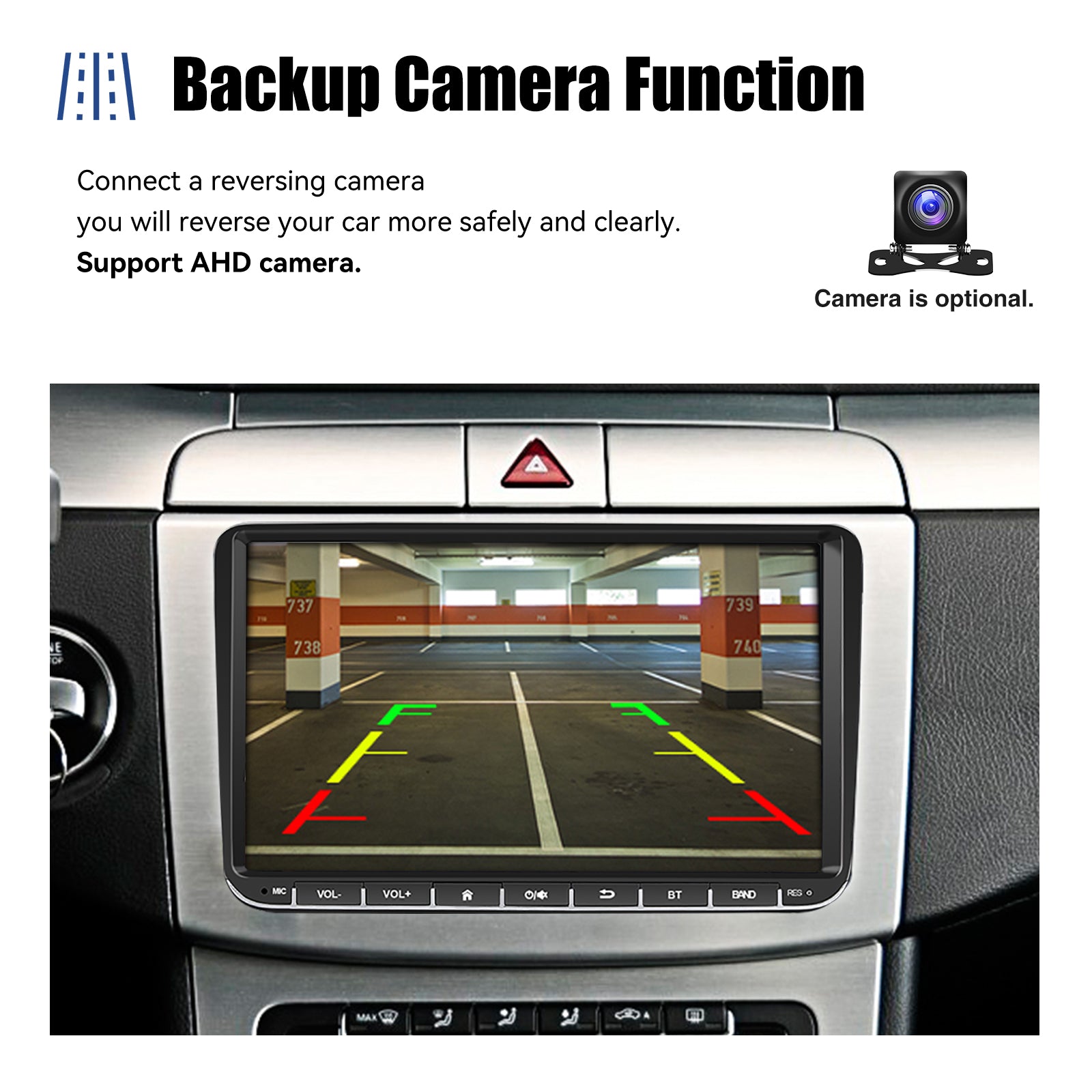 ESSGOO 9" Android 14 4G+64G Wireless Carplay Estéreo para Coche GPS NAVI WIFI RDS FM BT para VW Golf 5 6 Passat B6 B7 Polo 6R Touran Tiguan Caddy EOS Jetta T5 Seat Skoda